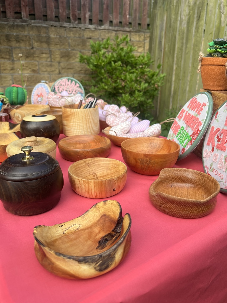 The Yorkshire Garage work on the Sticks and Giggles display